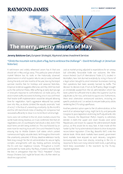 The merry, merry month of May